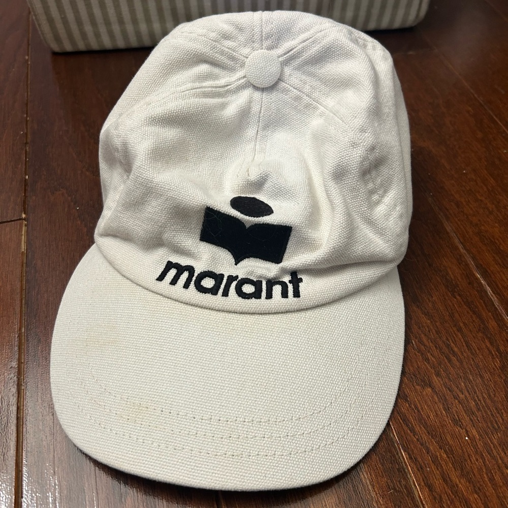 Isabel Marant Tyron baseball cap Cream Hat